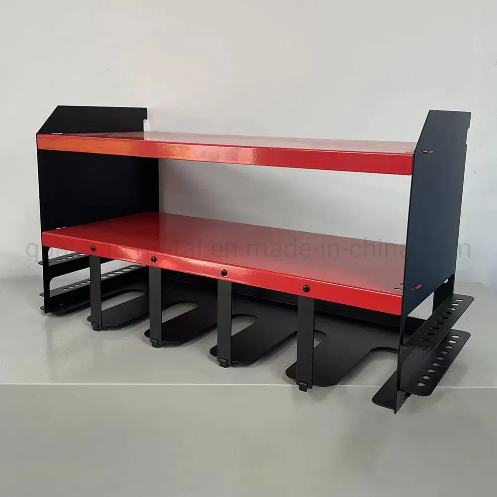 Custom Garage Power Tool Storage Wall Mounted Metal Drill Storage Rack