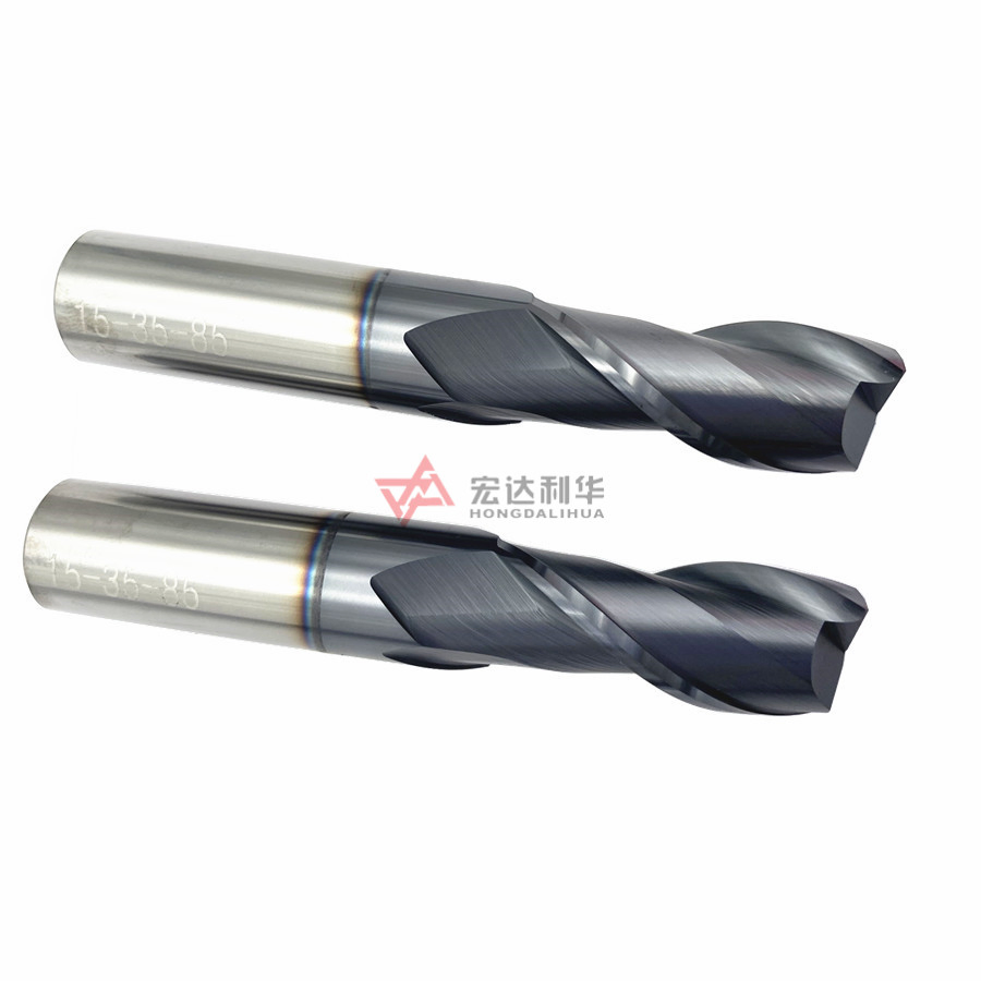 HRC65 Carbide End Mills 2 Flutes Micro Ball Nose End Mills CNC Cutting Tools