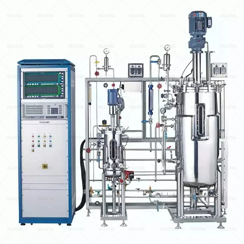 Ollital Bench Top Bioreactor Fermenter for Solids with Bioreactor Industrial