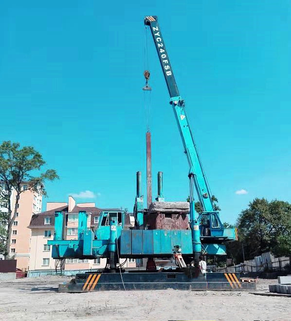 Small Piling Project Gear Dund with 120t Capacity