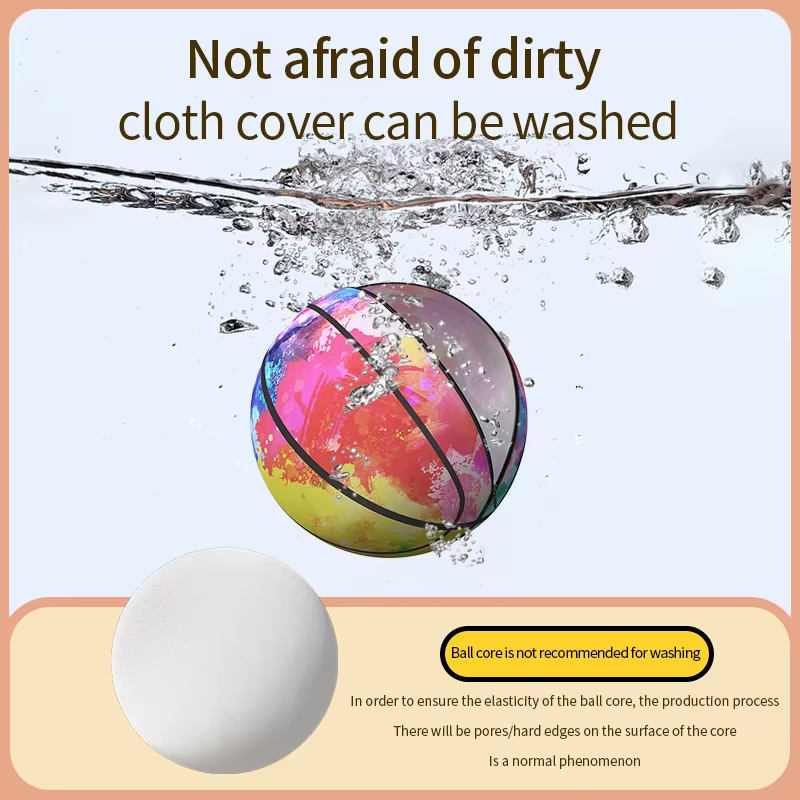 Indoor Silent Basketball Training Toy - Soft Foam