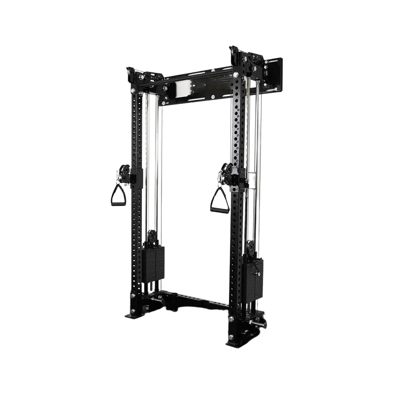 Wall Mounted Power Rack Functional Trainer