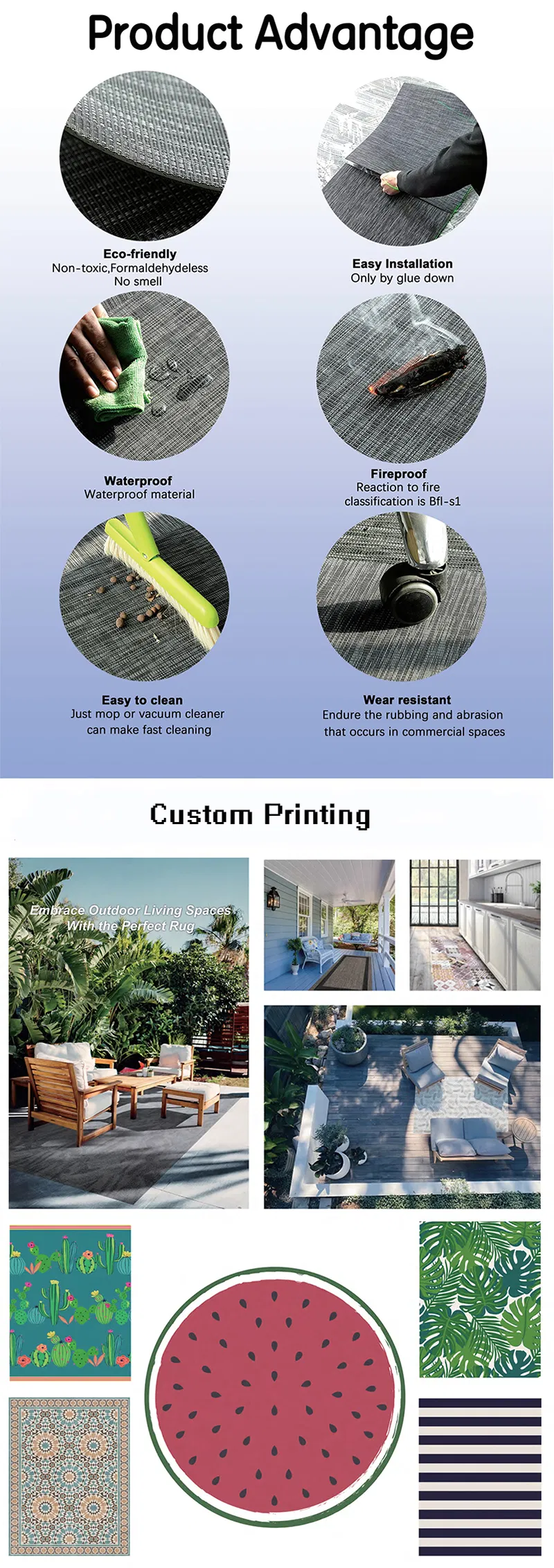 Woven Vinyl Detail 2