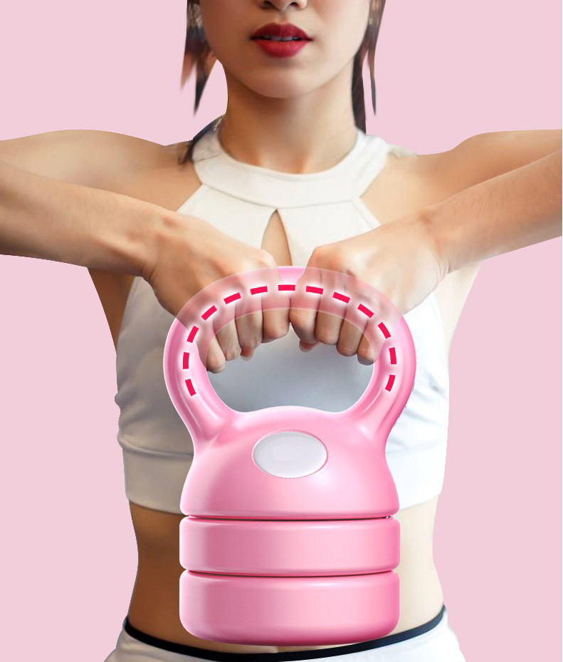 Portable Kettlebell Fitness Cast Iron Competition Adjustable Kettlebell Adjustable