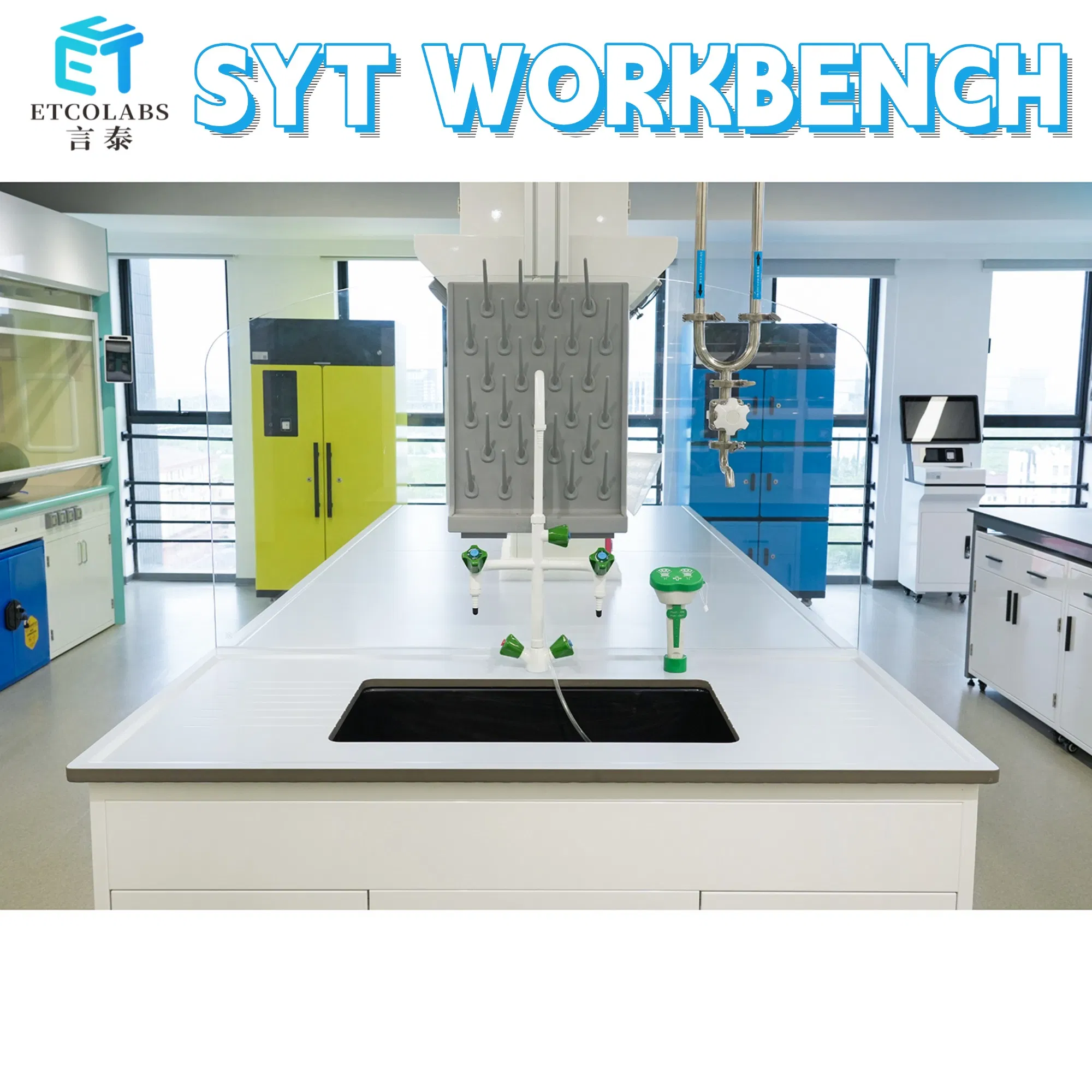 Syt Labbench - High-Pressure Laminate and Ceramic Surface for Durability