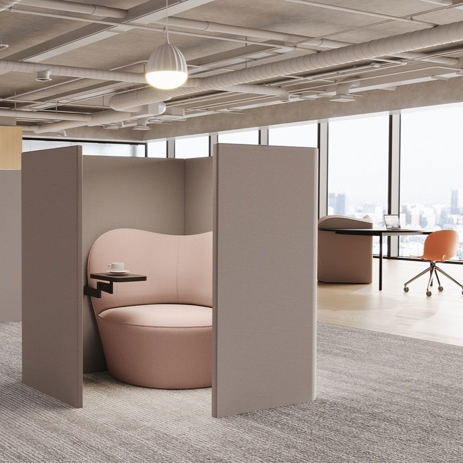 Modular Public Area Combination Functional Durable Office Sofa with Screen Private Space