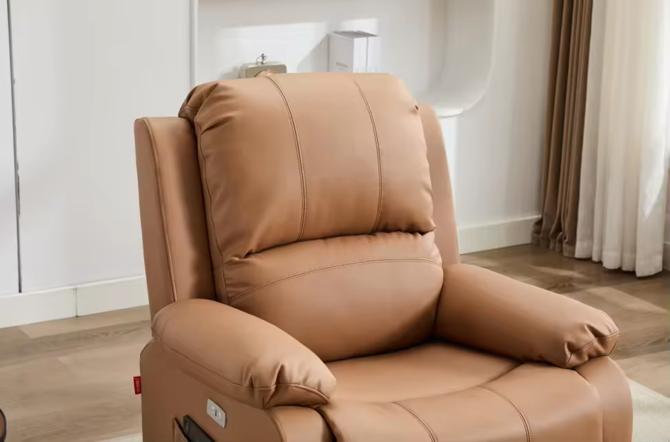 OEM Luxury Home Movie Theater System Seat Power Pu Leather Usb Charge Home Theater Recliner Chair Sofa