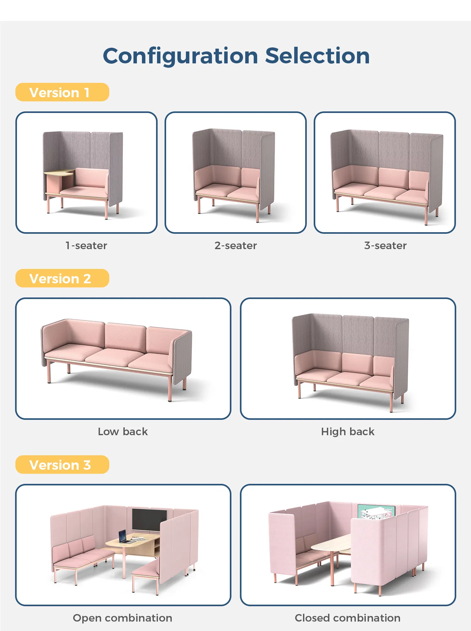 Modular Office Sofa Detail
