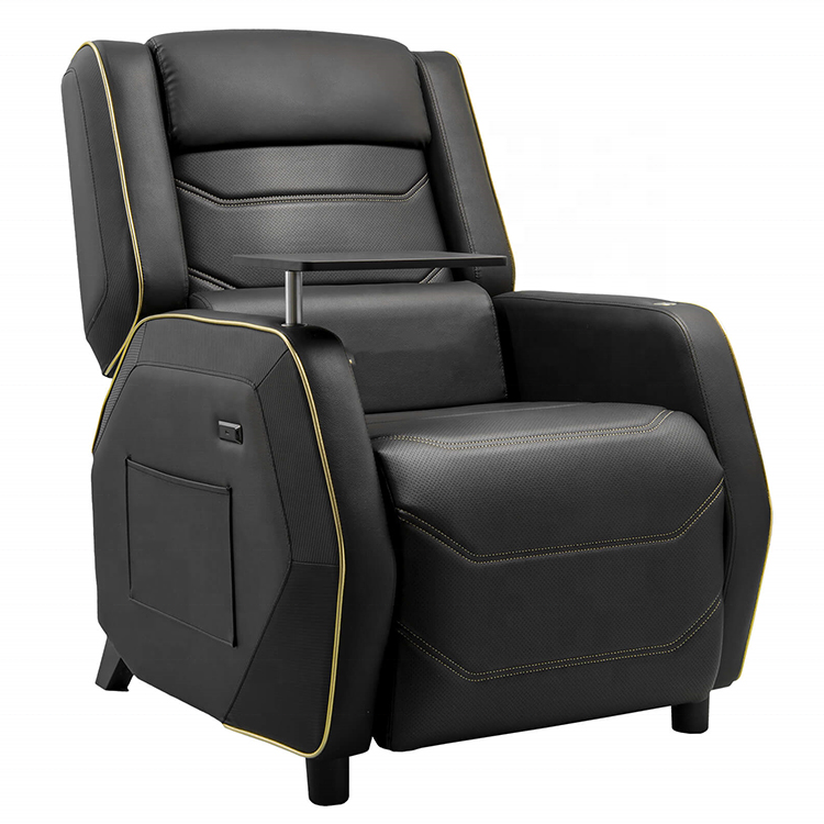 Gaming Throne Free Sample Adjustable Design Ranger Pro Recliner Lift Gaming Sofa with Side Storage Pocket and USB Type C Charge