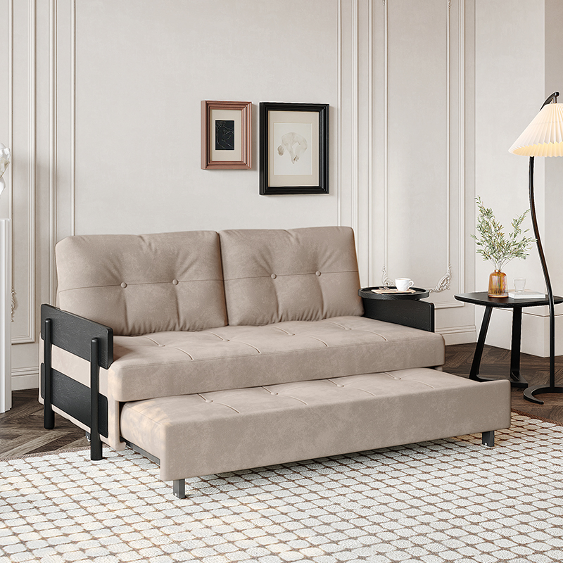 Apartment /Office Blue Deep Individual Electric Multi Functional Vertical Recliner Convertible Folding China Iron Sleeper Sofabed with Storage and USB