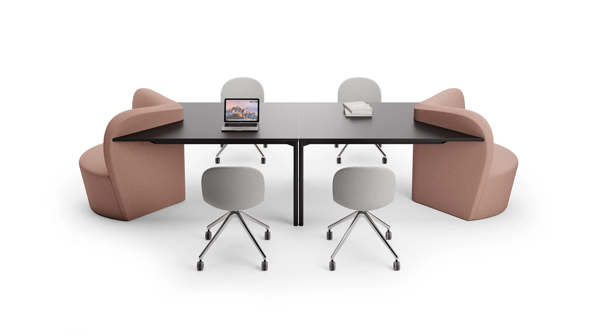 Functional Modern Modular Fabric Sofa with Table for Home Office Hotel Detail 3