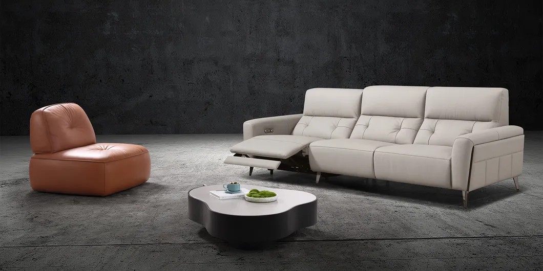Leather Power Recliner Setup