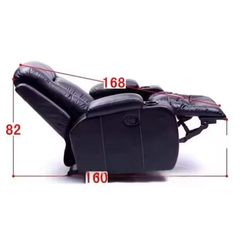 Wholesale Luxury Home Movie Theater System Seat Power Pu Leather Usb Charge Home Theater Recliner Chair Sofa
