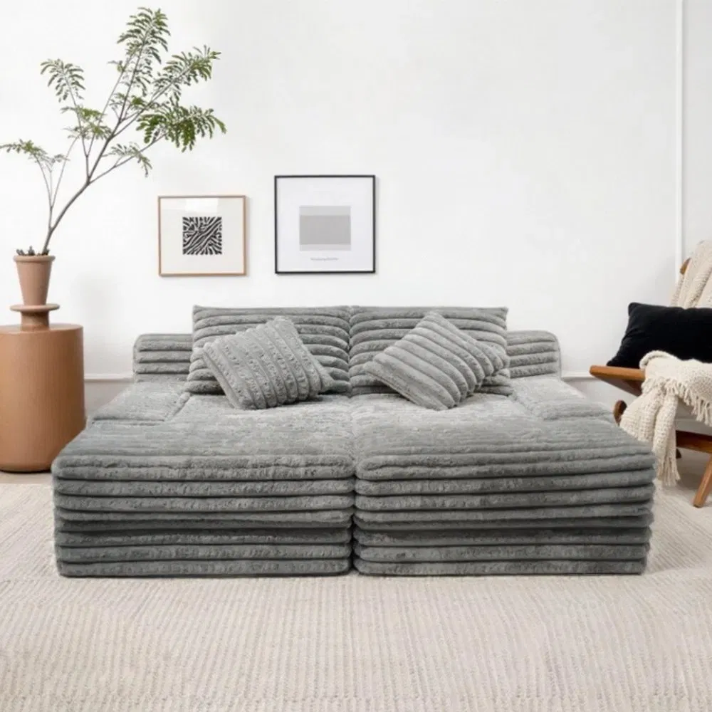 Ergonomic Boneless Sofa Lumbar Support Orthopedic Design