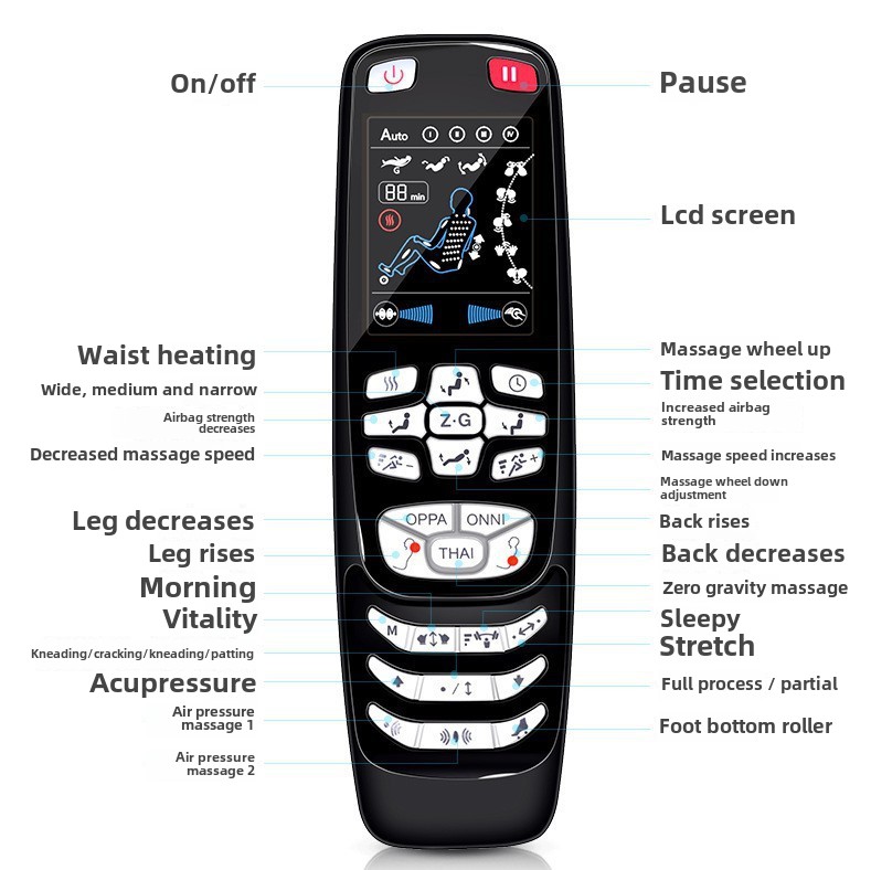 Direct Factory Sale Smart Multifunctional Electric Recliner Space Capsule Massage Chair Musical Function Body Application Sofa