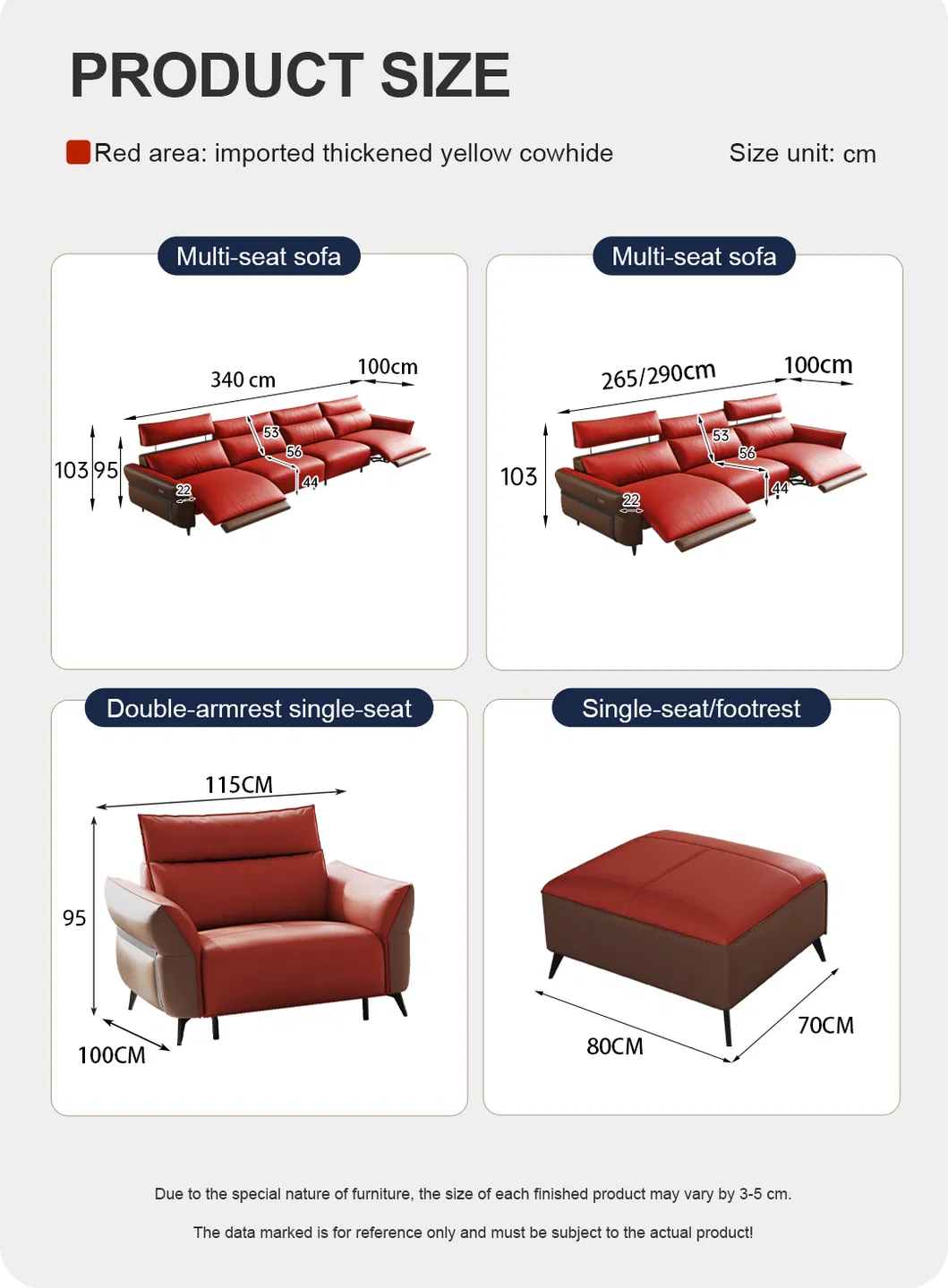 Modern Home Living Room Furniture Modular Electric Leather Recliner Cheap Sleeper Sofa