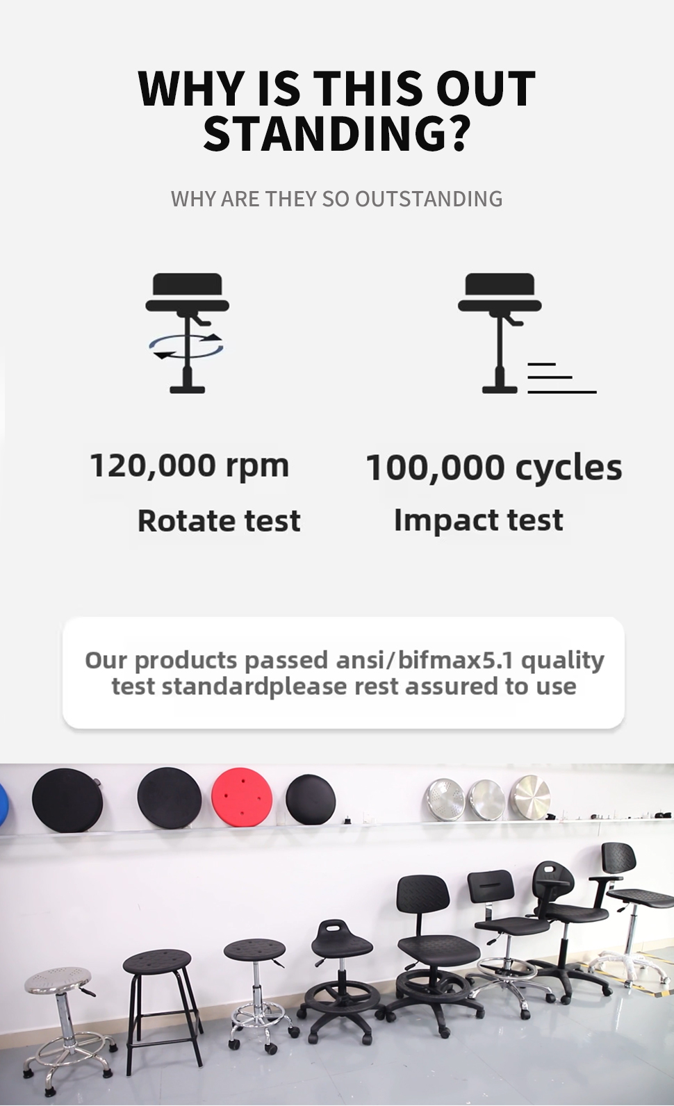 Ergonomic chair testing and design showcase 6
