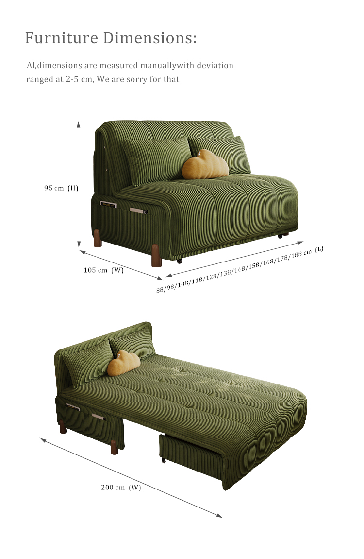 Modern Electric Smart Fabric Recliner L-Shape Sofa Bed Convertible Foldable Solid Wood Frame School Mall Living Room Furniture