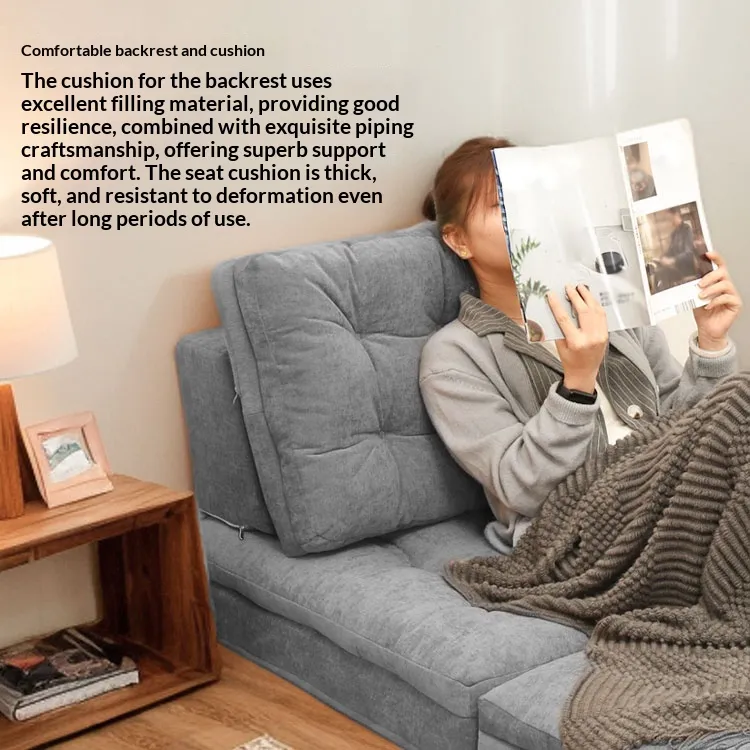 Custom Sofa with Ergonomic Seat Contour Designed for Optimal Lumbar Support and Long Sitting Comfort
