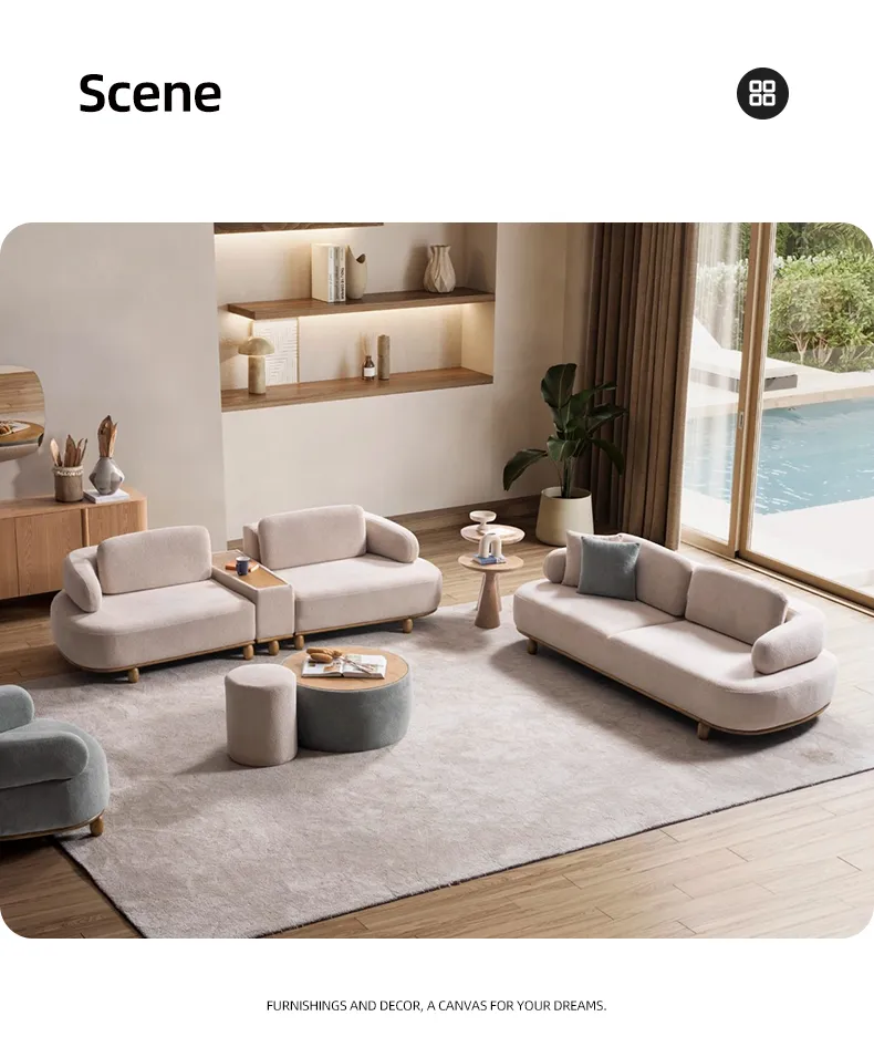 Italian Modern Living Room Furniture Detail 1
