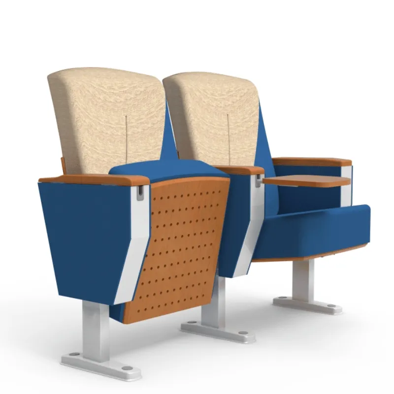 Modern Fabric Auditorium Seating Detail