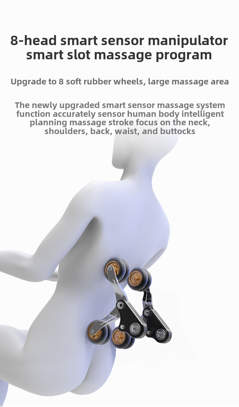 Smart Multifunctional Electric Recliner Space Capsule Massage Chair Musical Function Body Application Sofa