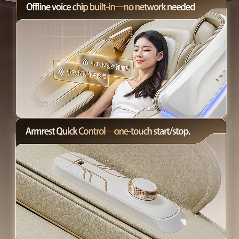 High Quality New Tech Zero Gravity Full Body Luxury Large Size Airbag Replace Sofa Sonic Massage Smart Electric Massage Chair