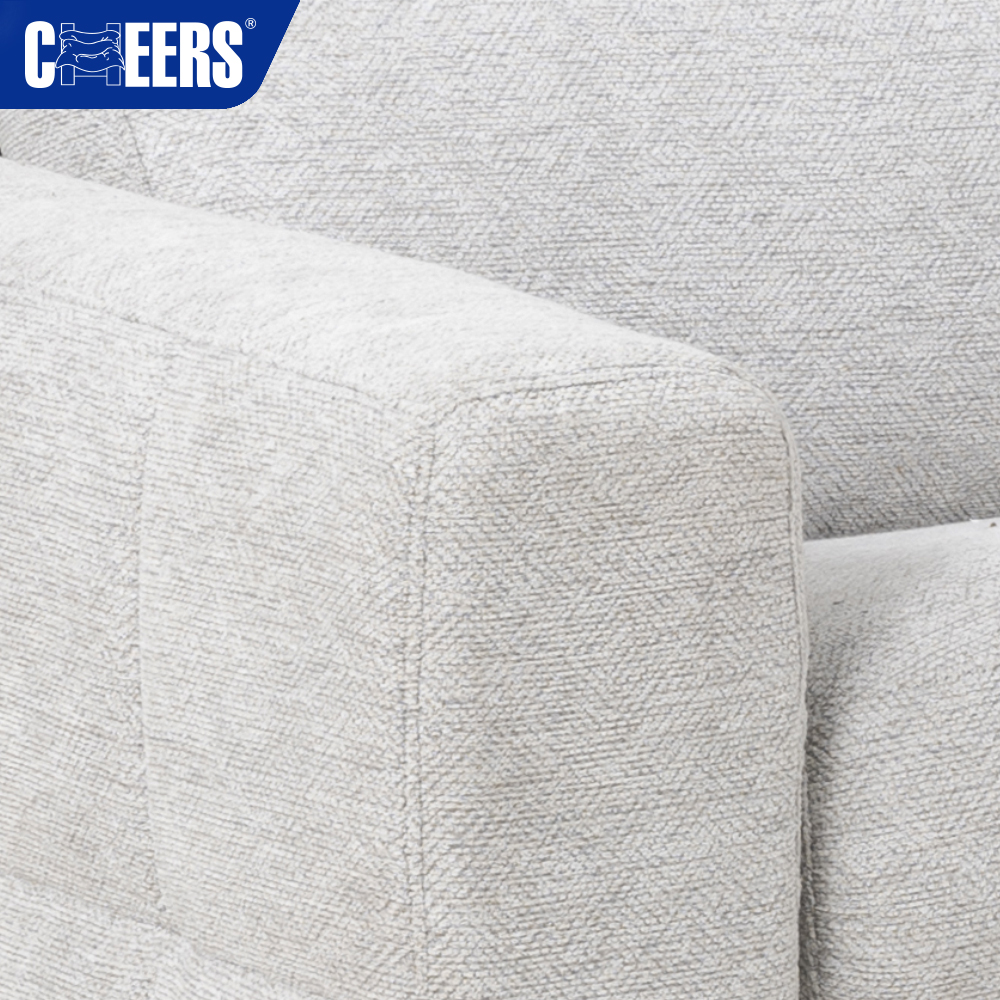 MANWAH CHEERS Modern Metal Convertible Pull-Out Loveseat Sofa Bed with Mattress for Living Room Bedroom Hotel Small Spaces