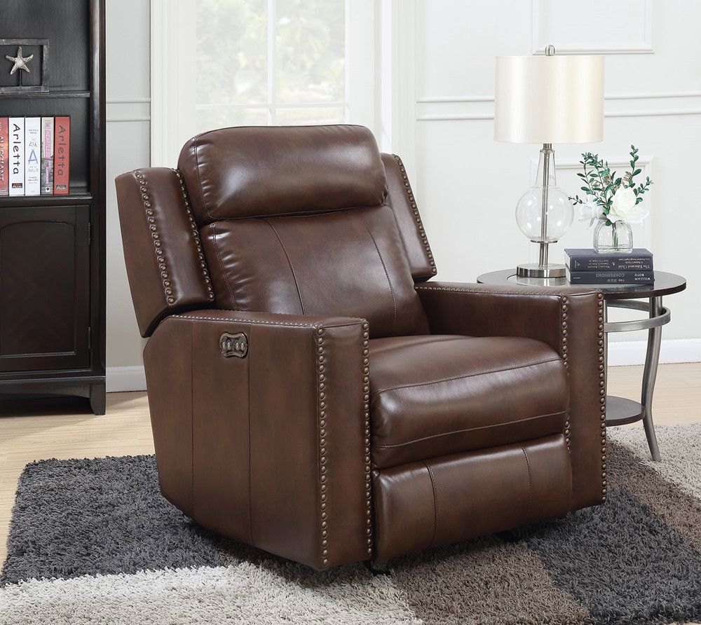 3 2 1 Luxury Quality Smart Home High Back Power Sectional Recliner Sofa Sets with Cup Holder Blue Light Genuine Leather L-Shape