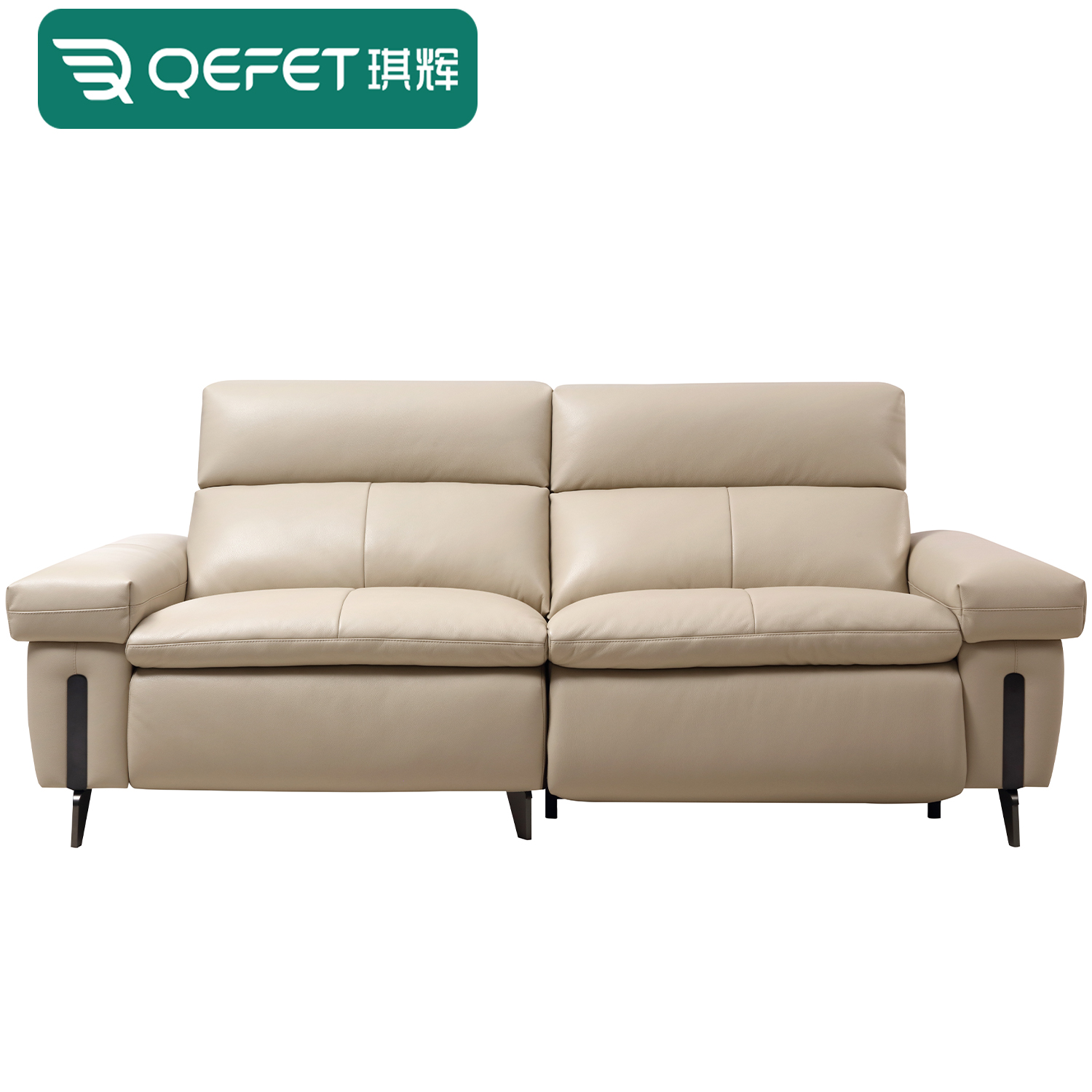 Modern Modular Cozy Couch Furniture Wall-hugging Electric Multifunctional 2-seat Recliner Sofa Set for Home Living Room