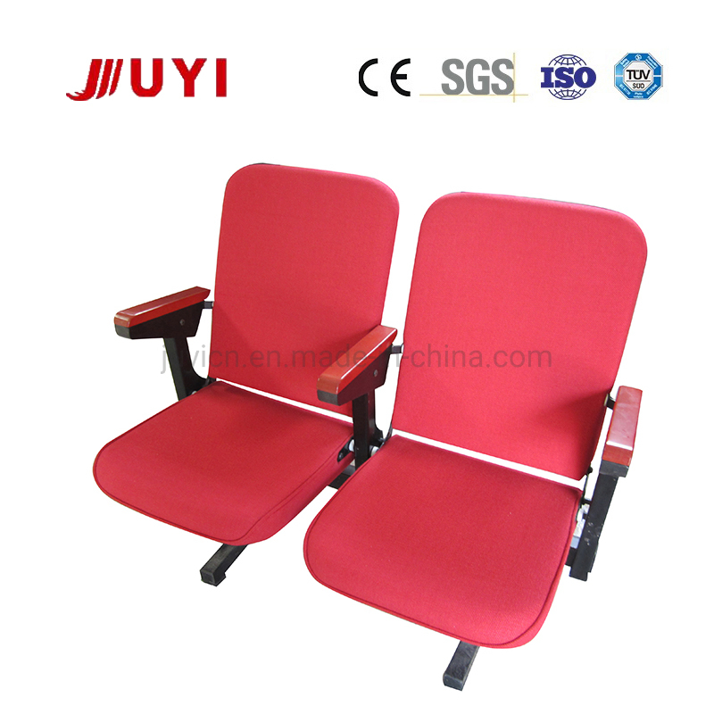 Juyi Leather Cinema Seats Retractable Auditorium Seating for Indoor