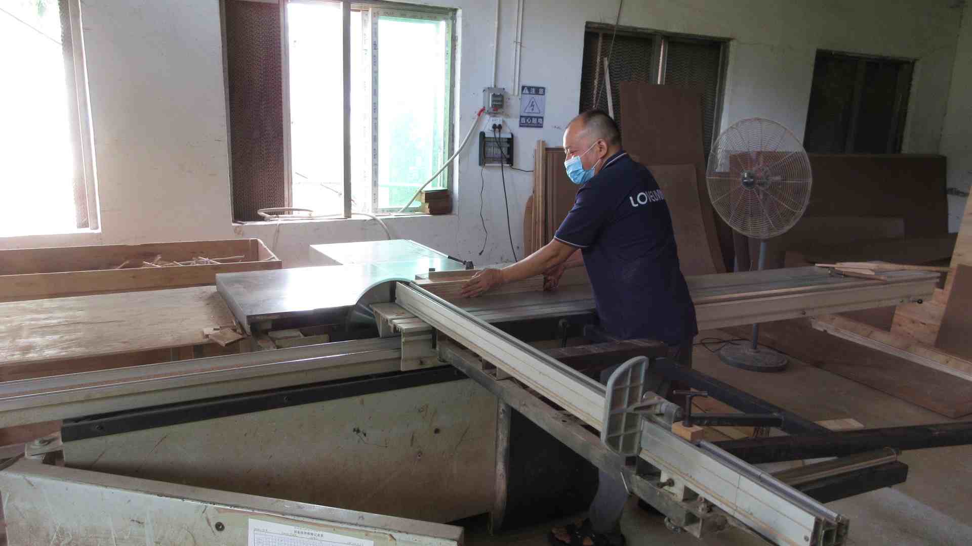 Wood cutting step two