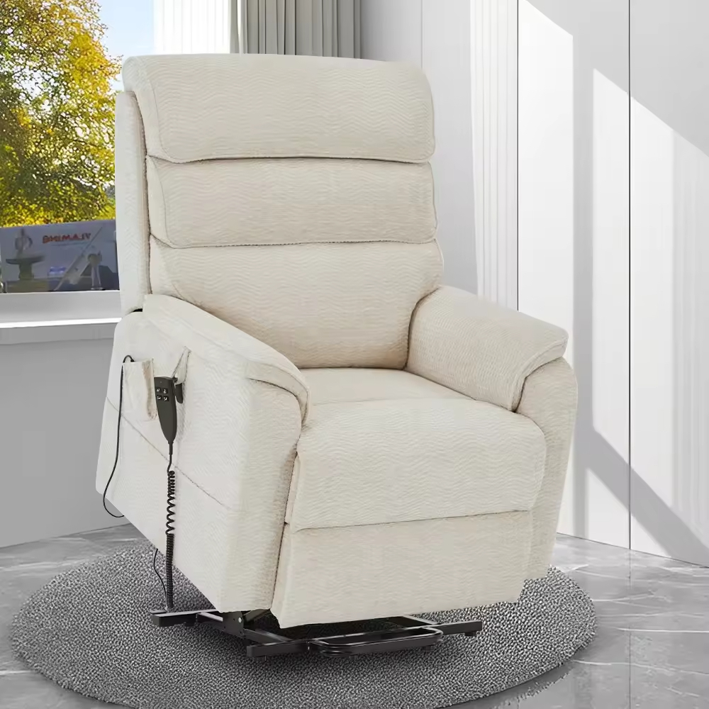 Factory Direct Supply Multi Functional Lift Recliner Chair with Massage and Heat for Elderly