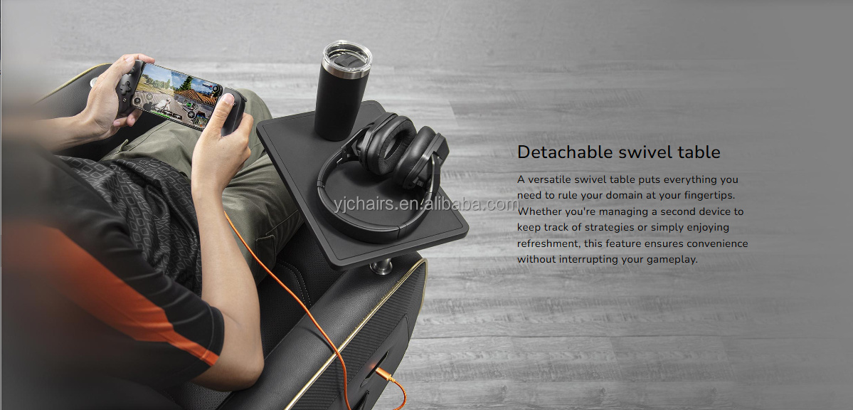 Luxury Swivel Gaming Recliner Gallery 2