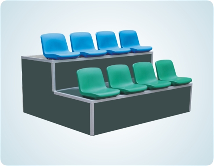 HDPE Molding Stadium Sport Soccer Plastic Seating for Bleachers Blm-1311