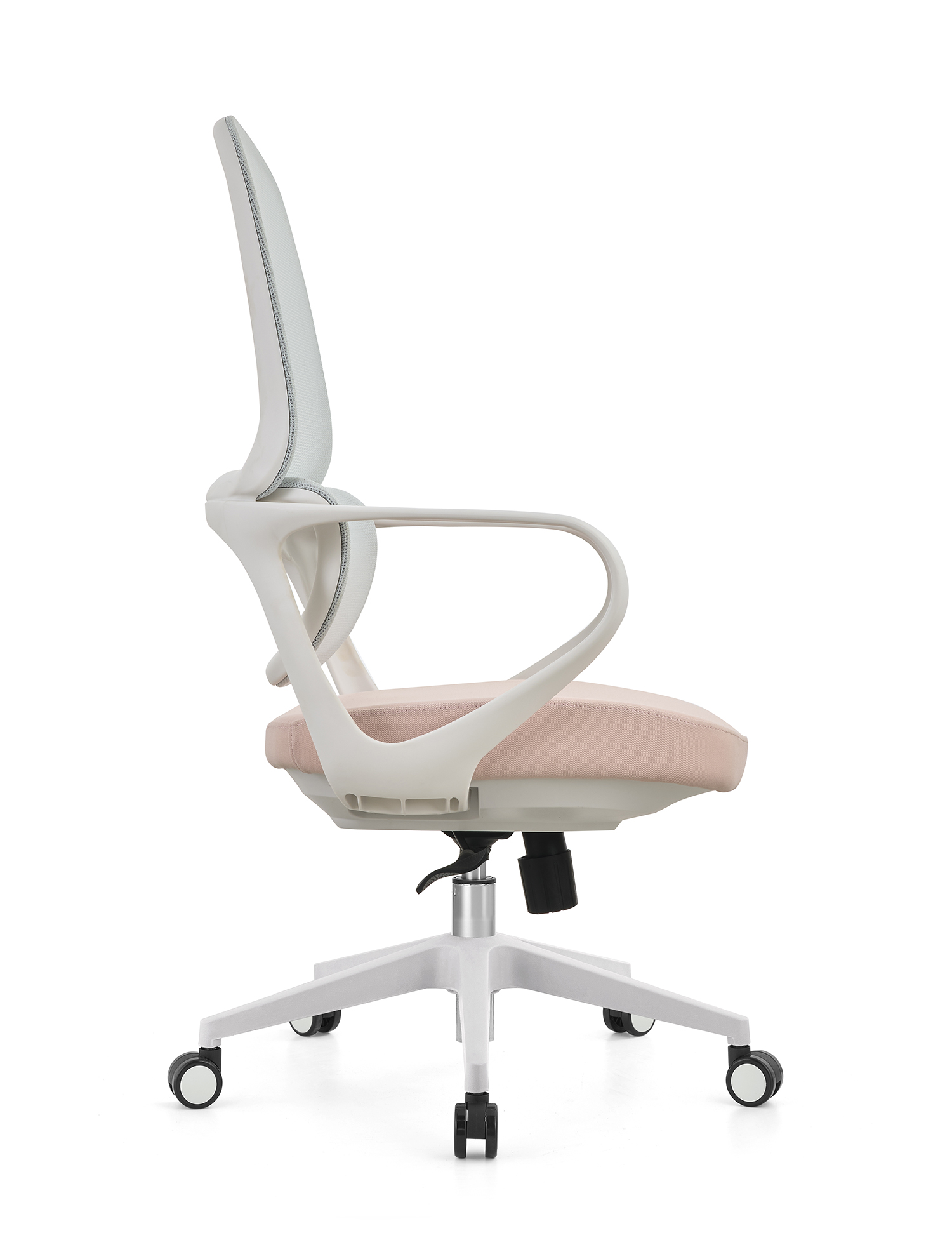 Wholesale Adjustable Comfortable Swivel Computer Office Chair Lumbar Support Gas Lift Luxury Moving Modern Rocking Mesh Fabric