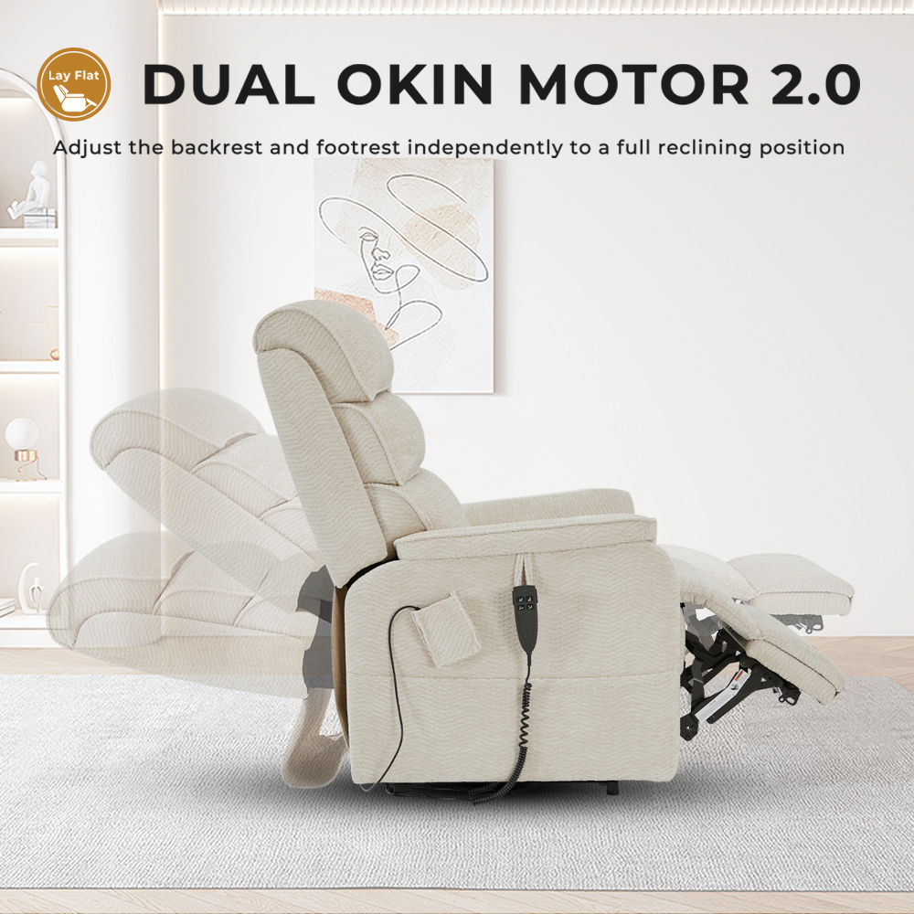 Factory Direct Supply Multi Functional Lift Recliner Chair with Massage and Heat for Elderly