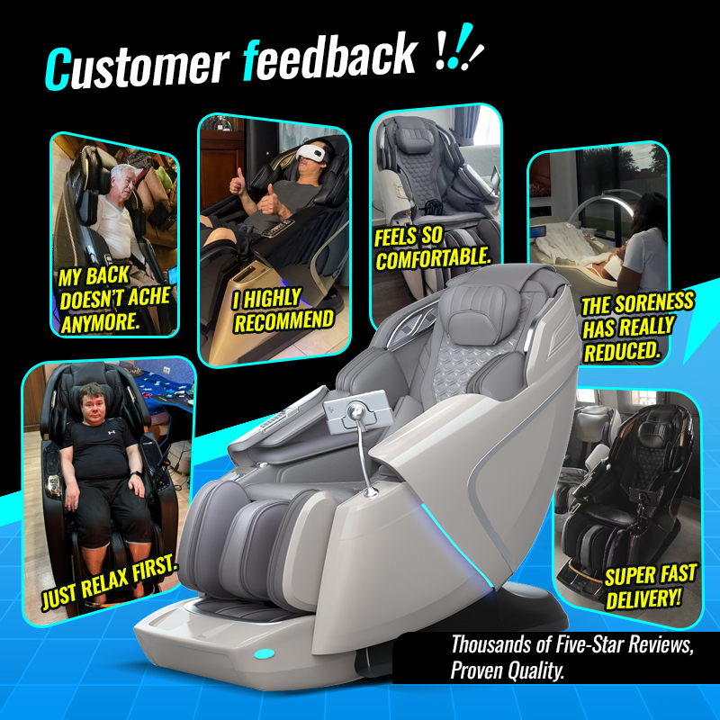 Wall Hugger Zero Gravity Massage Chair Full Body Compact Electric Massage Sofa Factory Price