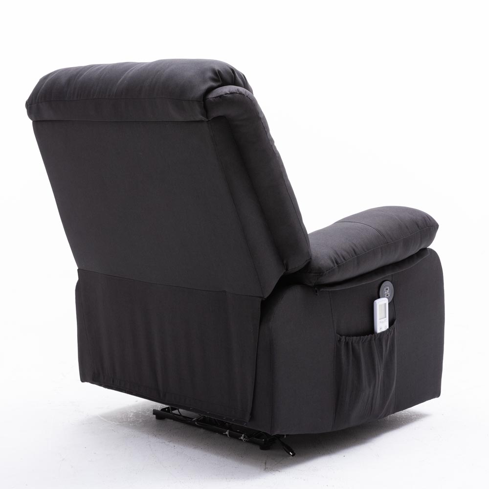 European Style PU Leather Electric Recliner Sofa Chair with USB Charger