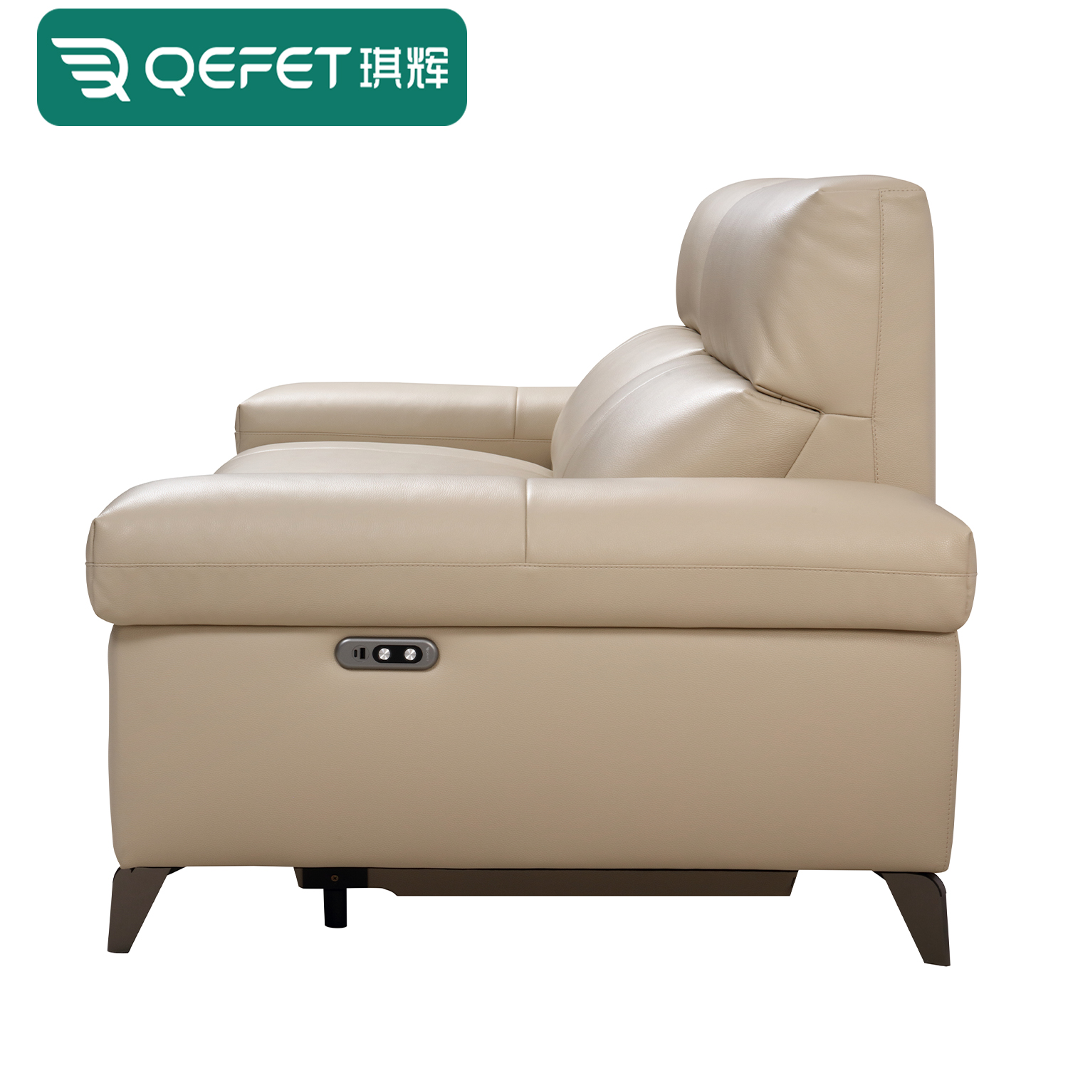 Modern Modular Cozy Couch Furniture Wall-hugging Electric Multifunctional 2-seat Recliner Sofa Set for Home Living Room