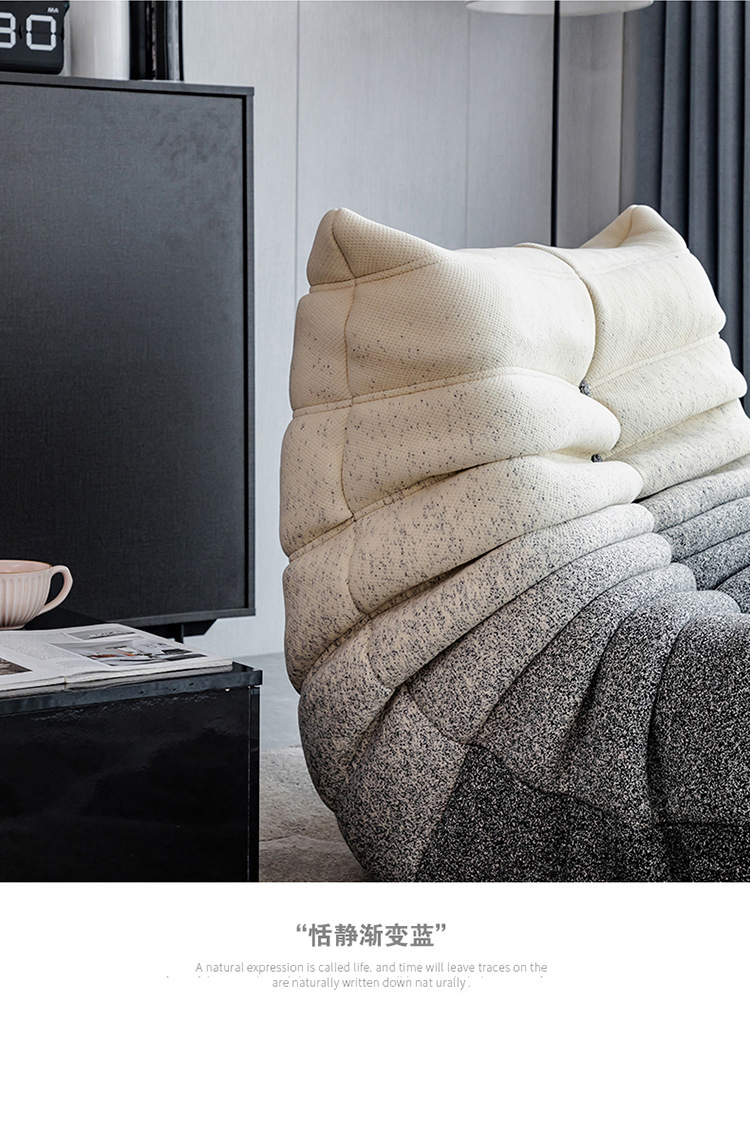 Orthopedic Compressed Sofa with Lumbar Support