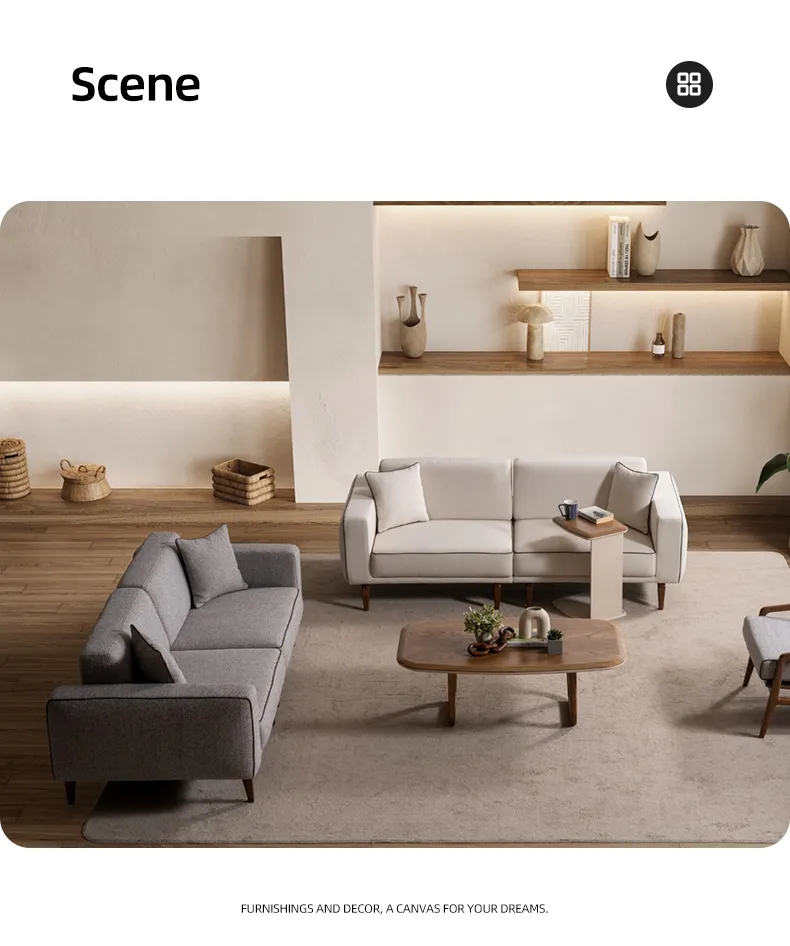 Modern Modular Sectional Sofa Detail 1