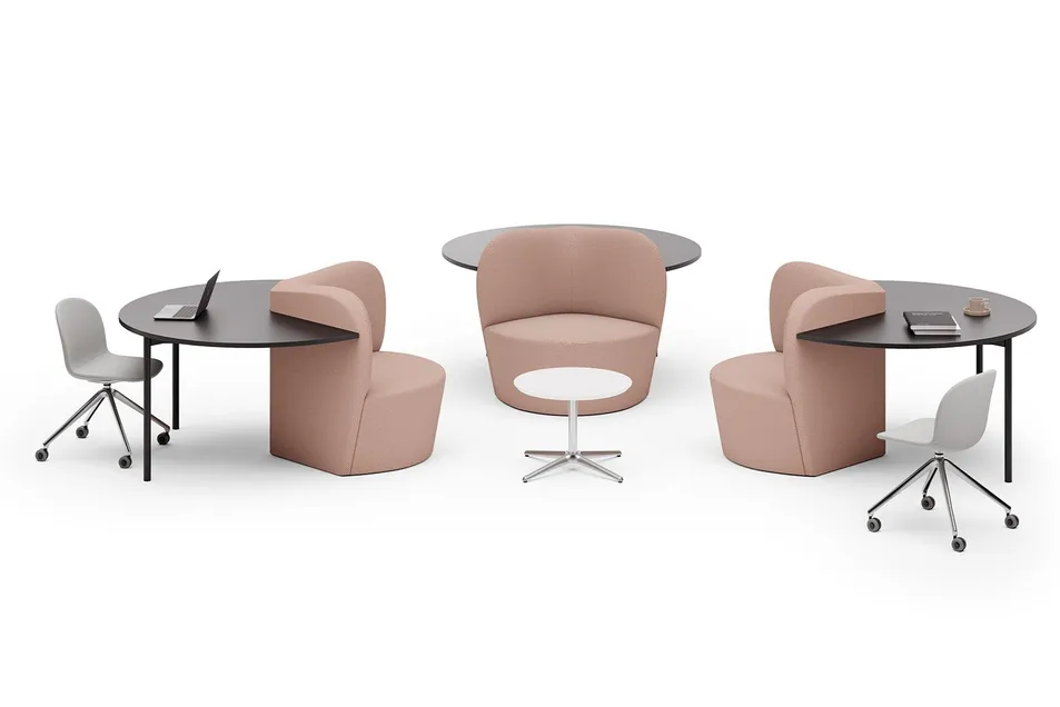 Modular Public Area Combination Functional Durable Office Sofa with Screen Private Space
