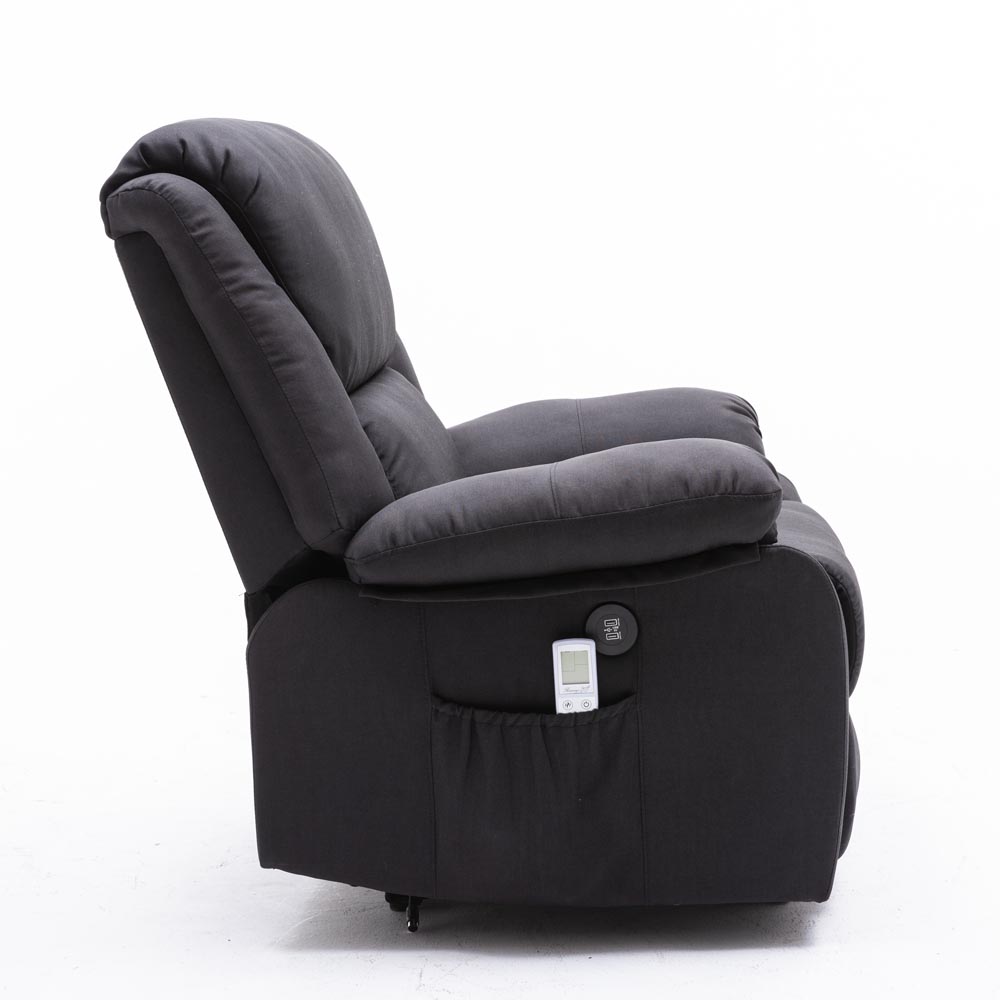 European Style PU Leather Electric Recliner Sofa Chair with USB Charger