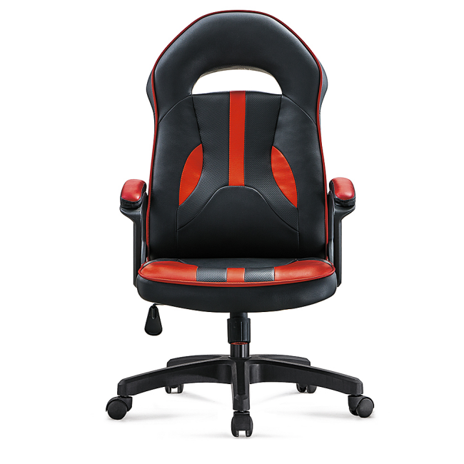 Ergonomic Office Swivel Chair Comfortable Armrest PU Leather Kids Rocker Seat Extendable Foldable Stainless Steel Convertible