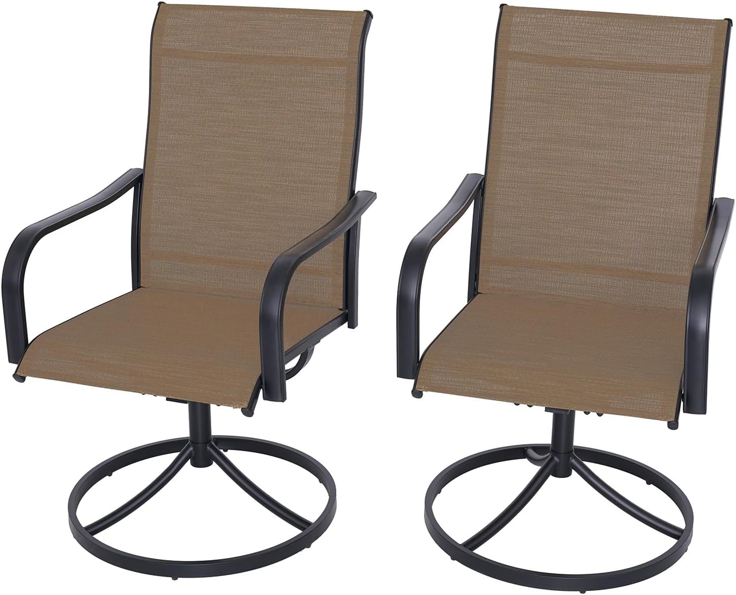 Patio Outdoor Dining Chair Set of 2