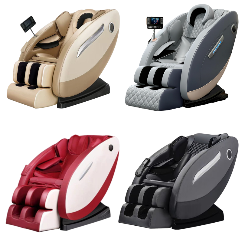 2026 Newest Entry-Luxury Massage Chair Full Body Zero Gravity Airbag Massage Sofa with AI Voice &amp; Bluetooth Music CE Certified