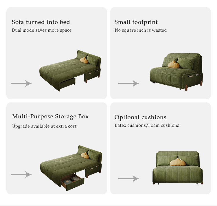 Modern Electric Smart Fabric Recliner L-Shape Sofa Bed Convertible Foldable Solid Wood Frame School Mall Living Room Furniture