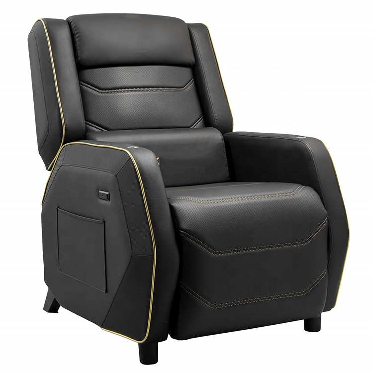 Gaming Throne Free Sample Adjustable Design Ranger Pro Recliner Lift Gaming Sofa with Side Storage Pocket and USB Type C Charge