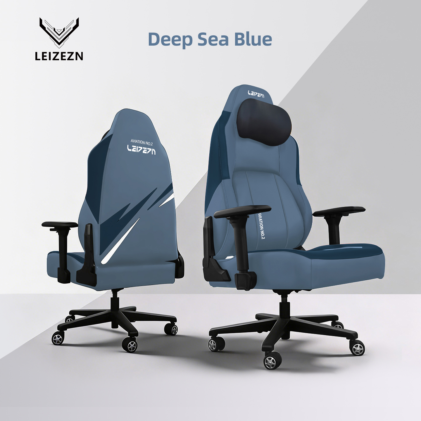 360 Degree Swivel Gaming Sofa Multi-functional Rocking Lounge Chair with Padded Armrests and Ergonomic Headrest for Home Office